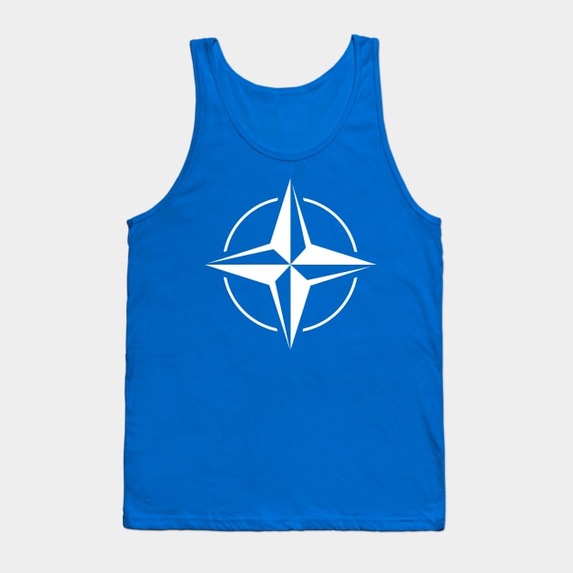 NATO / OTAN Logo Tank Top by LeftWingPropaganda
